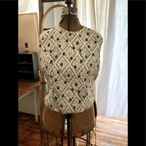 Vintage 50’s Glitter Top